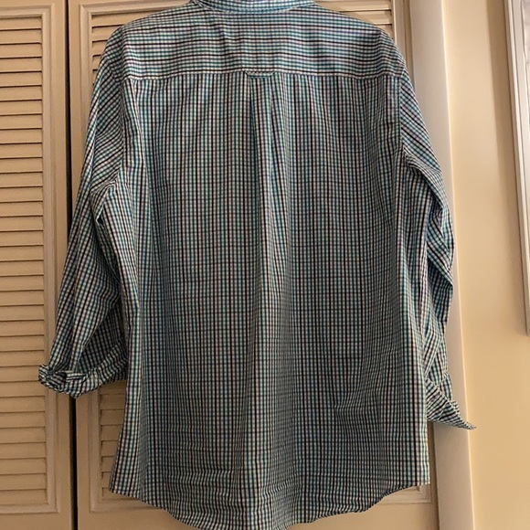 XXL Chaps Plaid Button Down - Picture 6 of 6